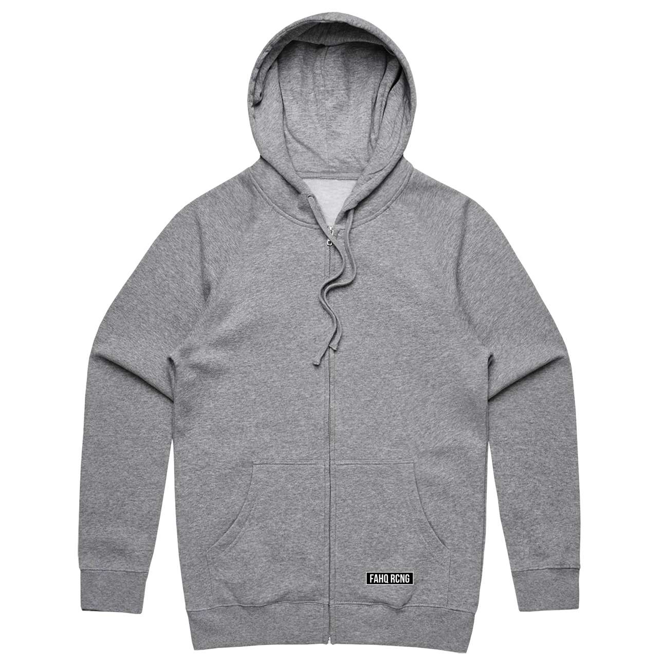 'FAHQ_2025' Zip-up Hoodie